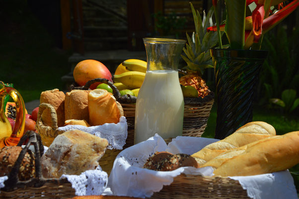 A selection of breads